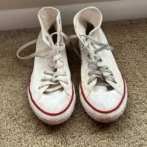 Converse white high top KIDS